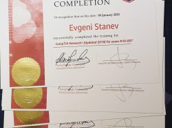 CompTIA Network+ N10-007 Feb-2020 Certificates of Completion